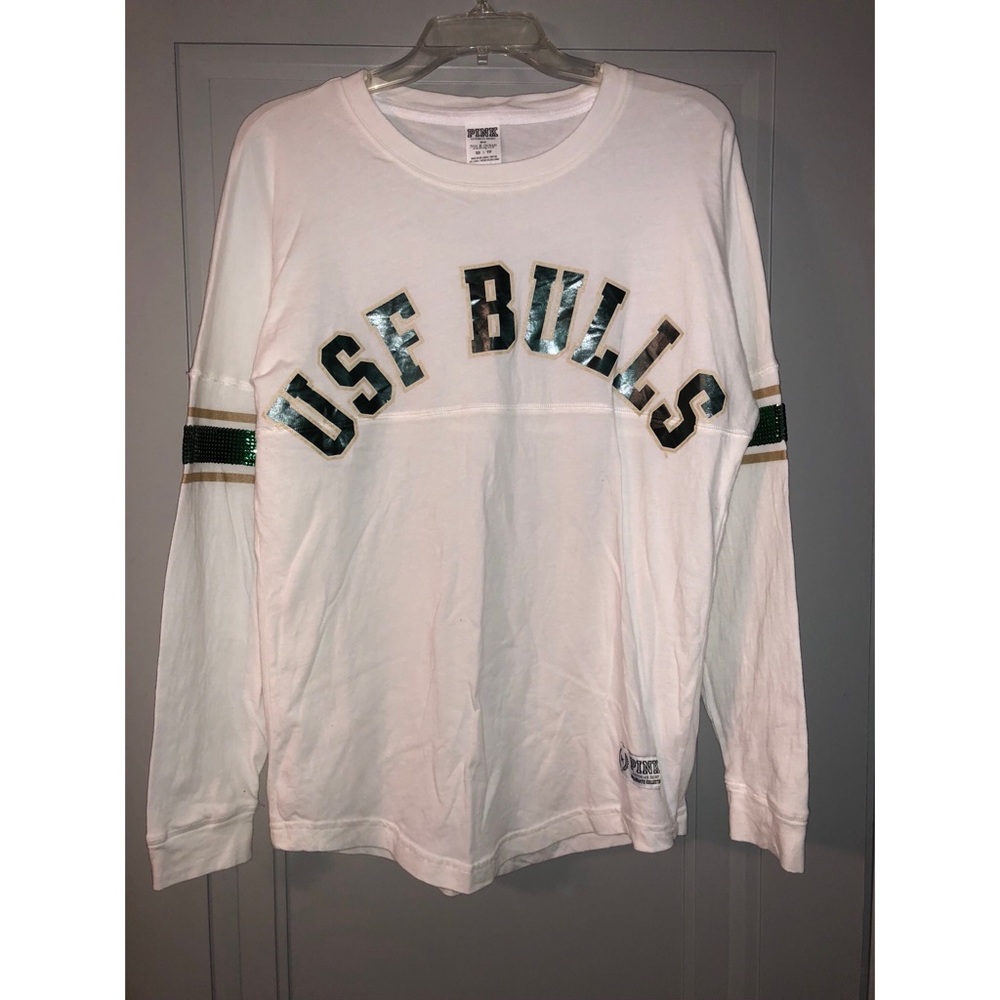 Victoria’s Secret Pink USF Bulls Tee XS EUC